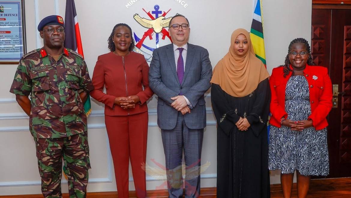 KENYA AND AZERBAIJAN STRENGTHEN DEFENCE TIES