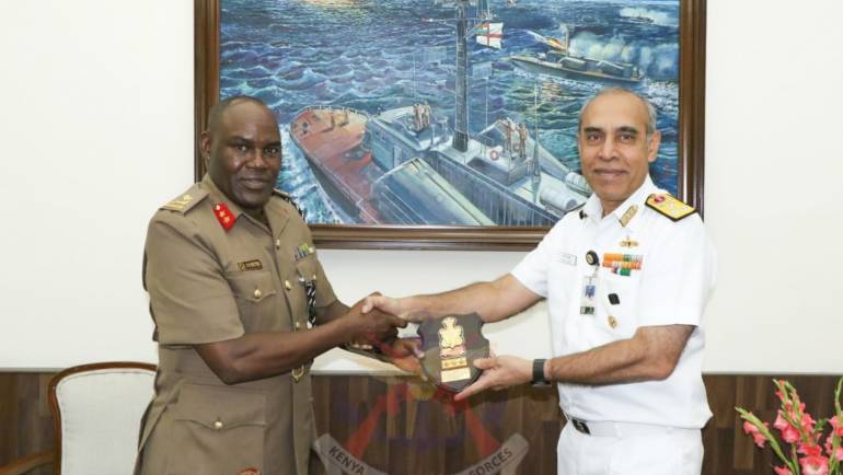 ENHANCING KENYA-INDIA MILITARY RELATIONS