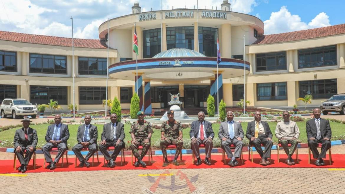 KENYA MILITARY ACADEMY HOSTS FORMER COMMANDANTS