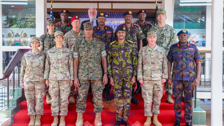 CDF HOSTS U.S. AFRICOM COMMANDER