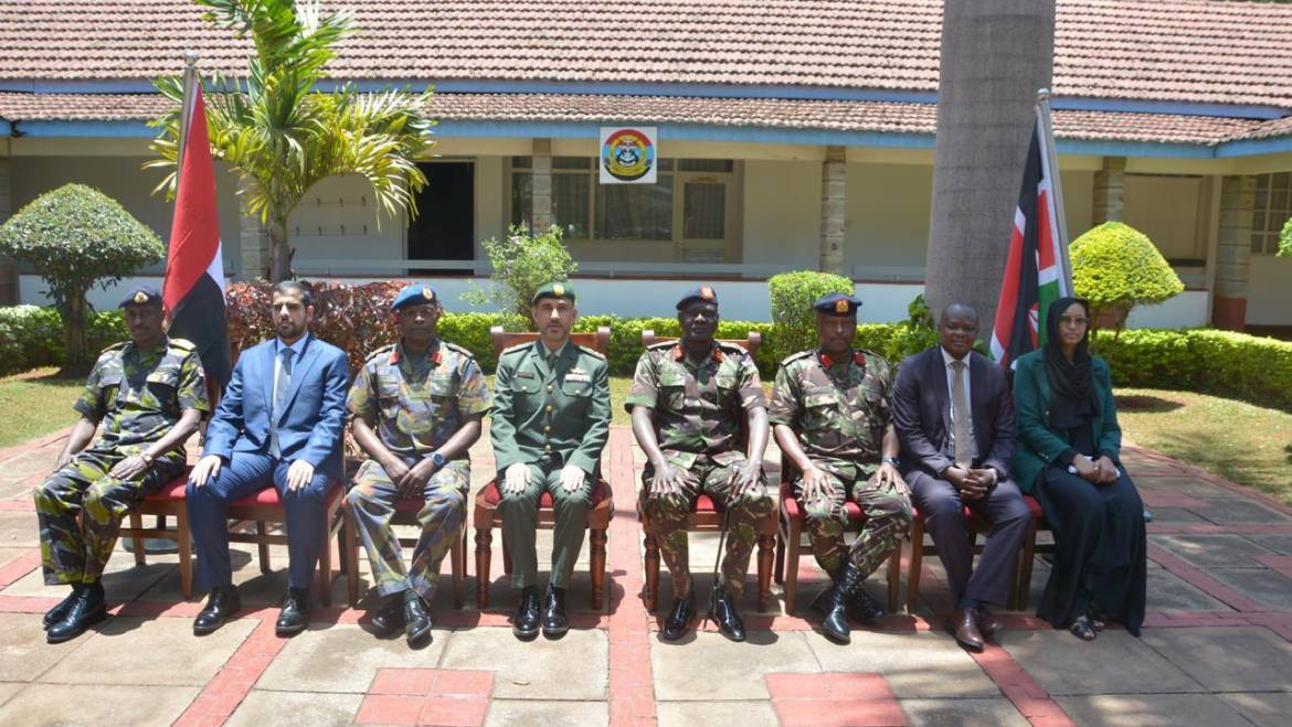 JOINT COMMAND AND STAFF COLLEGE, KAREN HOSTS THE UAE DA TO ETHIOPIA