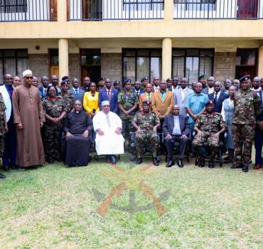 KDF CHAPLAINCY INDUCTION SEMINAR COMMENCES