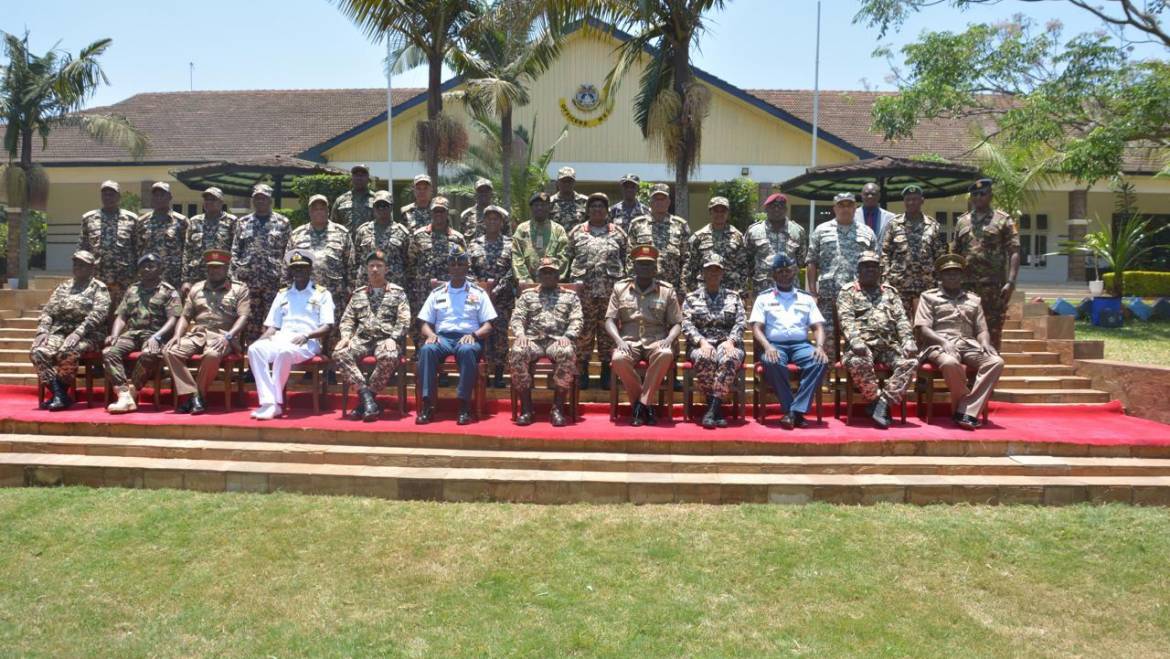 NAMIBIAN COMMAND AND STAFF COLLEGE DELEGATION VISIT TO JOINT COMMAND AND STAFF COLLEGE, KAREN