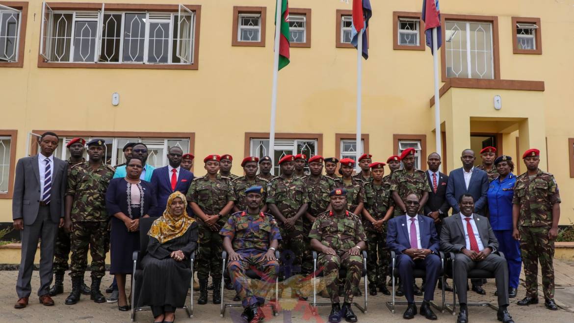 ASIS DELEGATION VISITS DEFENCE HEADQUARTERS IN NAIROBI