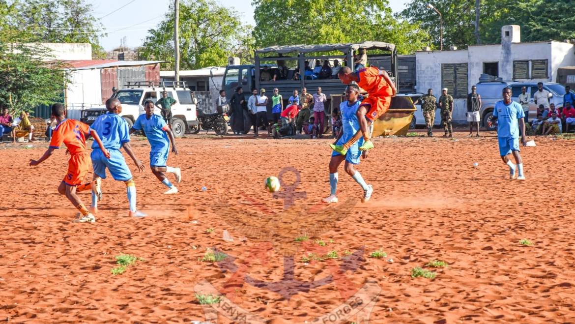 WAJIR AIR BASE TEAM PARTICIPATES IN PEACE TOURNAMENT