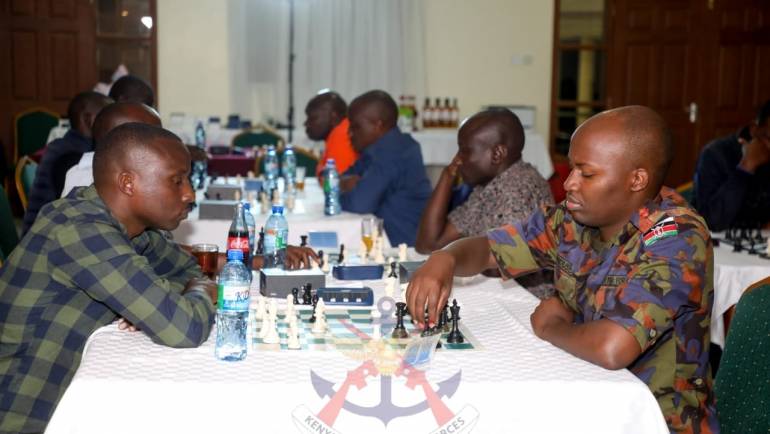 KDF HOLDS CHESS TOURNAMENT