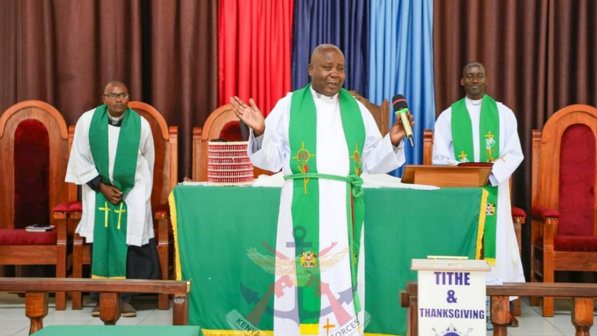 NEW KDF CHAPLAINS INDUCTED