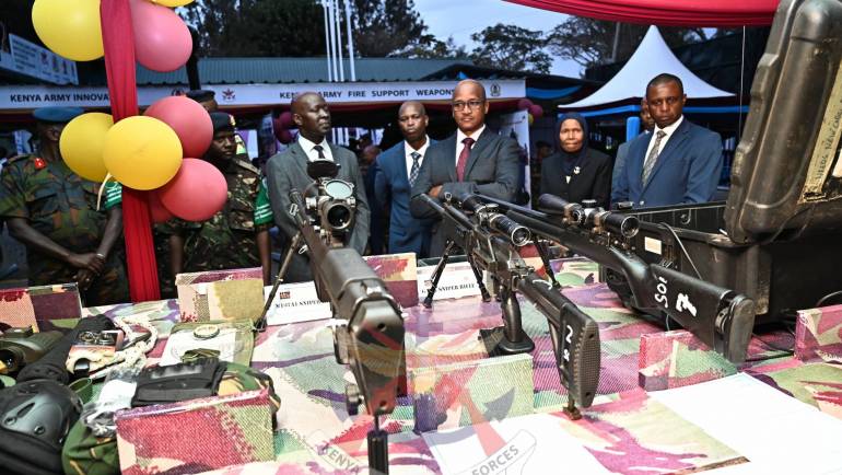 CDF VISITS MOD PAVILION AT THE 2024 NAIROBI INTERNATIONAL TRADE FAIR