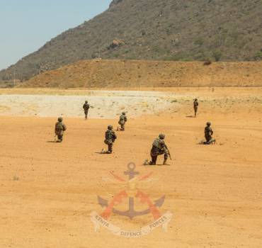 DEPUTY COMMANDER KENYA ARMY PRESIDES OVER AUSTT CLOSING CEREMONY