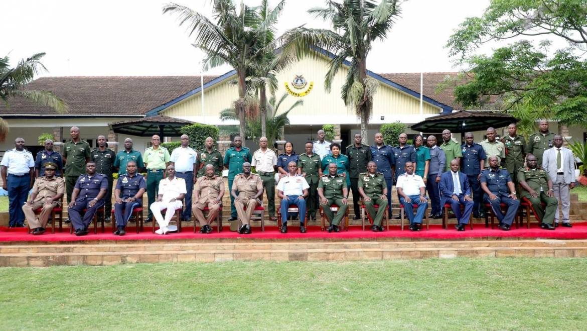 ZAMBIA DEFENCE SERVICES COMMAND AND STAFF COLLEGE VISIT TO JOINT COMMAND AND STAFF COLLEGE, KAREN