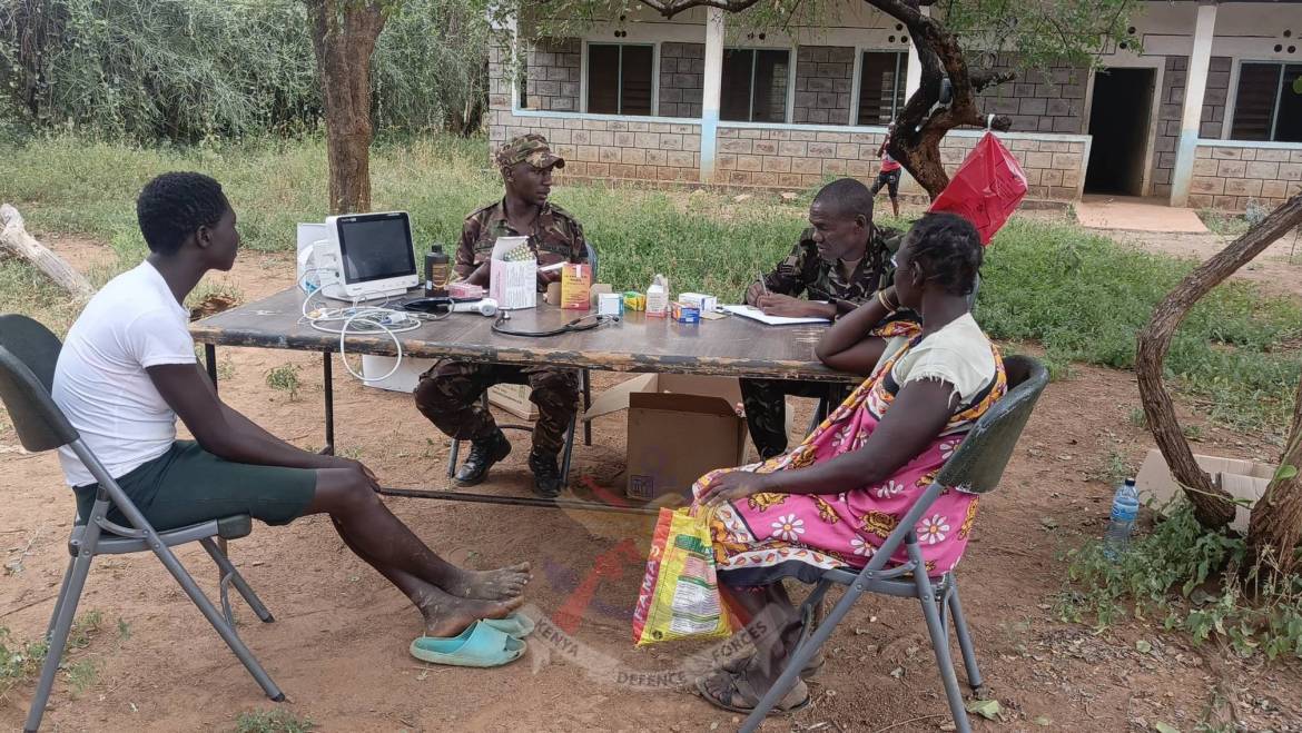 KDF STEPS IN TO CURB RISING MALARIA CASES IN BARINGO