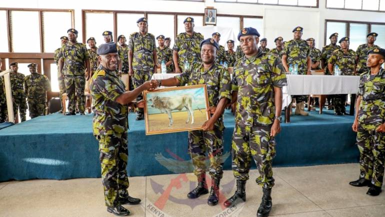 NEW LEADERSHIP ANCHORS AT KENYA NAVY