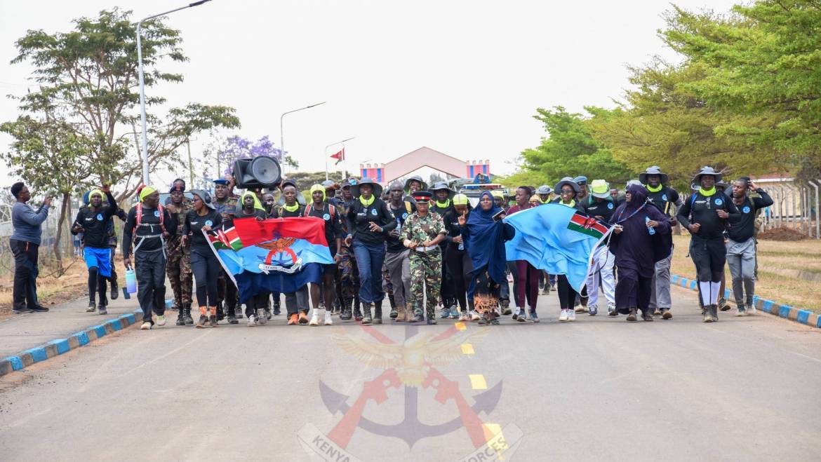 KAF HONORS KDF DAY WITH 52-KILOMETRE WALK