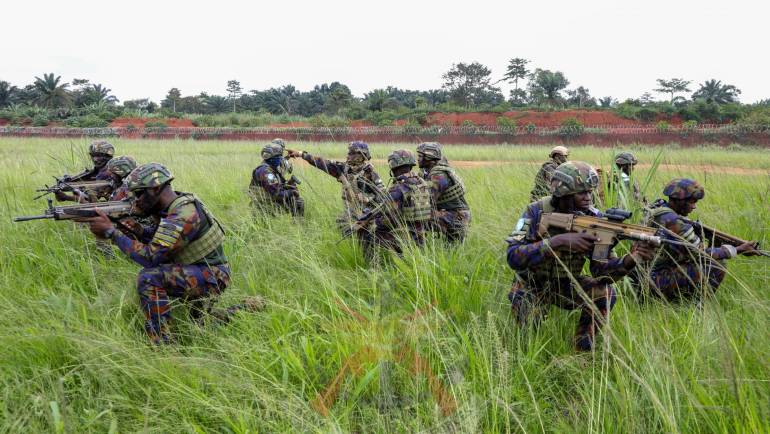 KENYAN AND NEPALESE QUICK REACTION FORCES COMPLETE JOINT TRAINING IN DRC