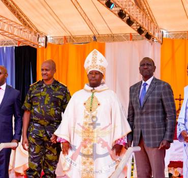 EPISCOPAL INSTALLATION OF BISHOP OF THE MILITARY ORDINARIATE OF KENYA