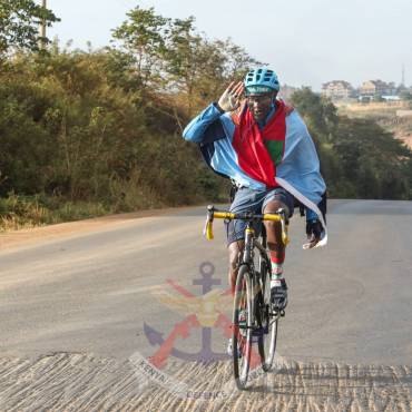 KDF PERSONNEL CYCLE 104 KM FOR WORTHY CAUSE