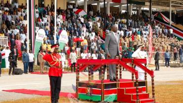 KDF JOINS KENYANS TO MARK MASHUJAA DAY CELEBRATIONS