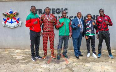 TRIUMPHANT KDF BOXERS RETURN HOME FROM AFRICAN CHAMPIONSHIPS