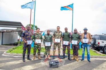 KENSIG-3 PERSONNEL GRADUATE FROM M-UAS TRAINING AT MONUSCO-GOMA