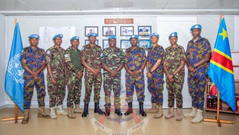 COURTESY CALL TO MONUSCO ACTING FORCE COMMANDER