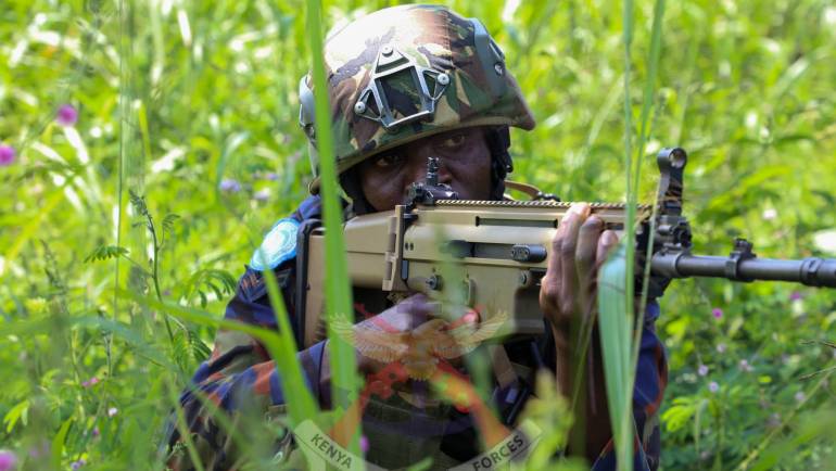 KENYAN TROOPS IN DRC PRAISED FOR OPERATIONAL READINESS