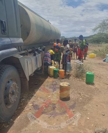 TWO-DAY KDF MEDICAL CAMP BENEFITS HUNDREDS IN CHESAKAM AND KAPEDO