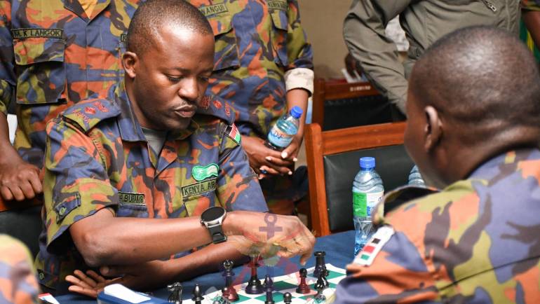 MOI AIR BASE HOSTS CHESS TOURNAMENT