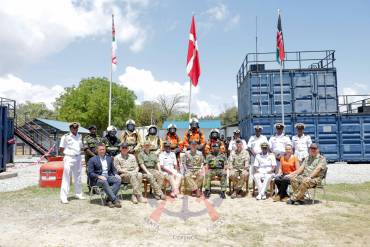 DANISH DEFENCE DELEGATION VISITS KENYA NAVY