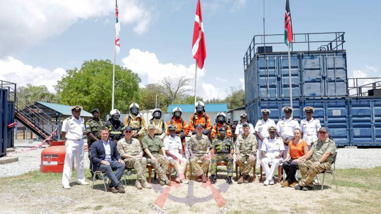 DANISH DEFENCE DELEGATION VISITS KENYA NAVY