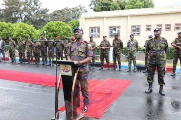 KENYA DEFENCE FORCES CONTINGENT READY FOR AFRICA MILITARY GAMES