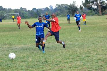 MOI AIR BASE (MAB) HOSTS JOINT COMMAND AND STAFF COLLEGE (JCSC) FOR A FOOTBALL MATCH