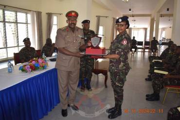 REGIMENTAL ADMIN OFFICERS COURSE 04/24 CLOSING CEREMONY