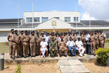 JCSC PARTICIPANTS VISIT KENYA NAVY