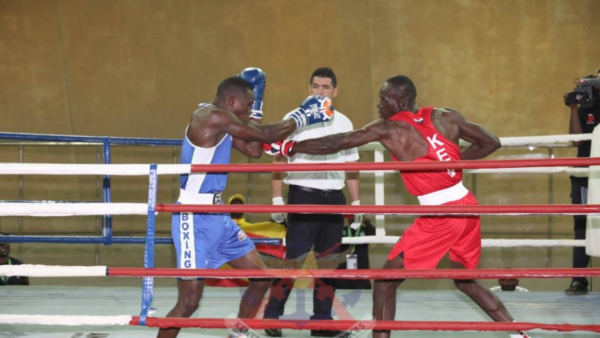 KENYAN BOXER ADVANCES TO SEMIFINALS IN AFRICA MILITARY GAMES