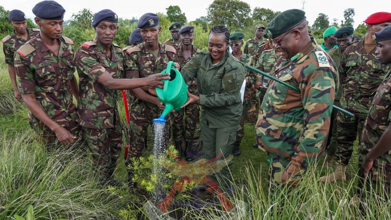 CS TUYA LEADS MOD TEAM IN TREE PLANTING