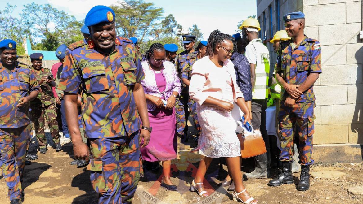 BASE COMMANDER MOI AIR BASE PRESIDES OVER FOUNDATION STONE CEREMONY