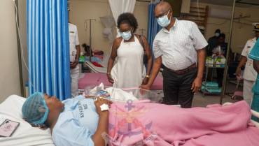 CDF VISITS THE KENYA NAVY HOSPITAL