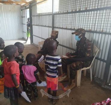 TWO-DAY KDF MEDICAL CAMP FOR RESIDENTS OF OROLWO AND CHEWARA