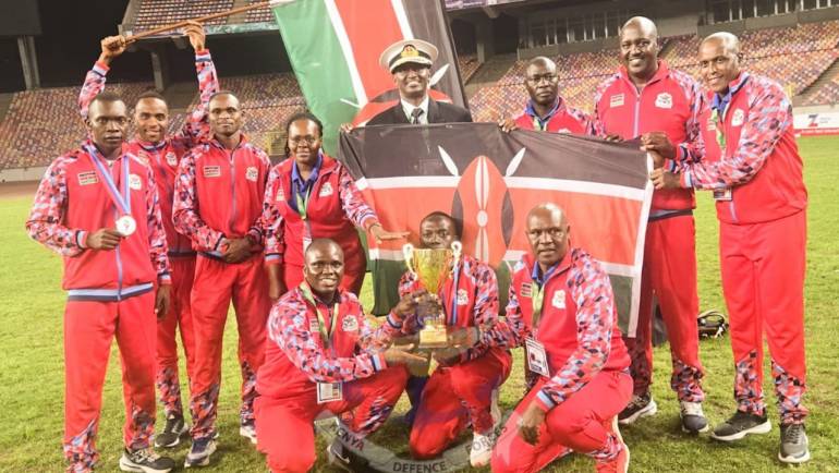 CURTAINS FALL FOR 2ND AFRICA MILITARY GAMES