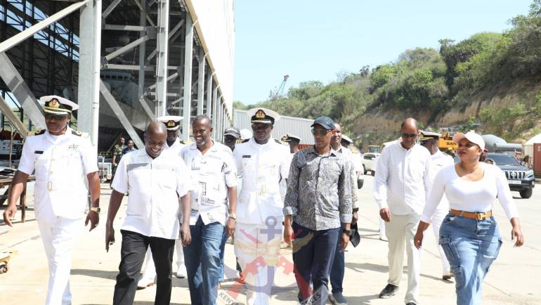 DEPARTMENTAL COMMITTEE ON DEFENCE, INTELLIGENCE, AND FOREIGN RELATIONS VISITS KENYA NAVY