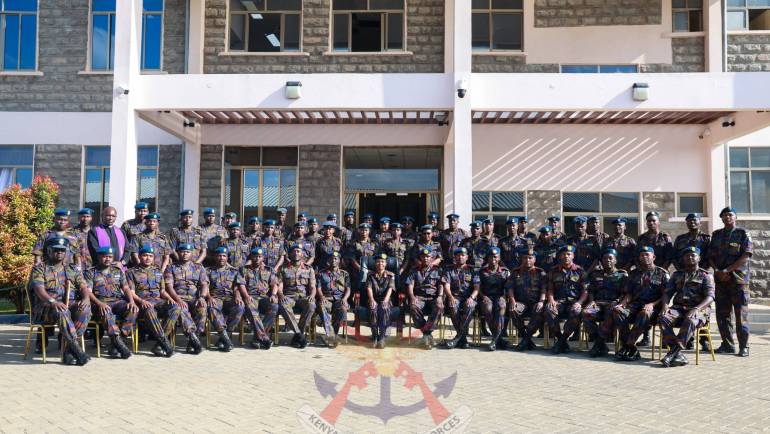 COMMANDER KENYA AIR FORCE MAKES VISITS EMBAKASI AIR BASE