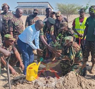 KDF IN TREE PLANTING DRIVE IN TURKANA