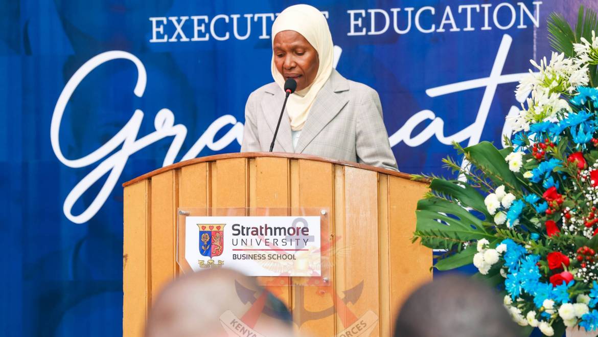 COMMANDER KAF GRACES STRATHMORE GRADUATION CEREMONY