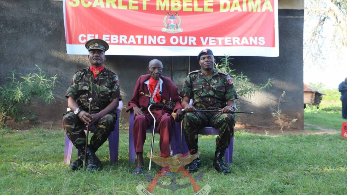 3 KENYA RIFLES CELEBRATE UNIT’S VETERANS