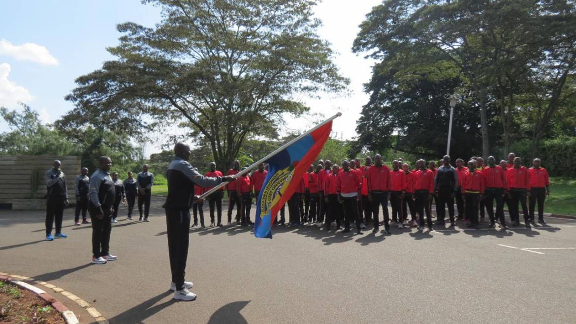 JOINT COMMAND AND STAFF COLLEGE, KAREN HOLDS THE CHIEF INSTRUCTOR’S RUN AT LANGATA GARRISON