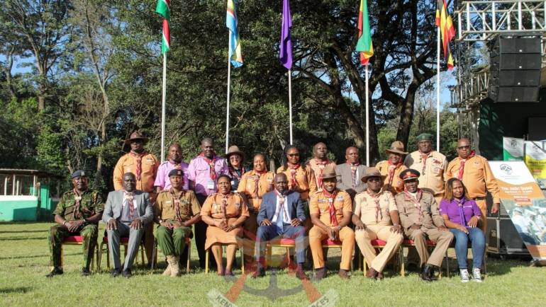 KDF PARTICIPATES IN EASTERN AFRICA SCOUTS EDUCATION CAMP