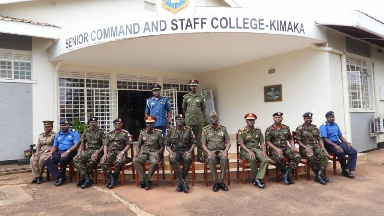 DELEGATION FROM JOINT COMMAND AND STAFF COLLEGE (JCSC), KAREN VISITS SENIOR COMMAND AND STAFF COLLEGE (SCSC), KIMAKA