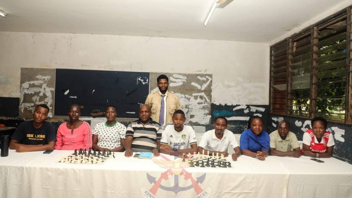 KDF SPONSORED SCHOOLS IN COAST REGION RECEIVE CHESS TRAINING