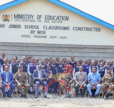 PS EDUCATION LAUNCHES CBC CLASSROOMS AT EMBAKASI GARRISON