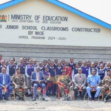 PS EDUCATION LAUNCHES CBC CLASSROOMS AT EMBAKASI GARRISON